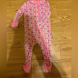 Posh Peanut x Lisa Frank Collab onesie